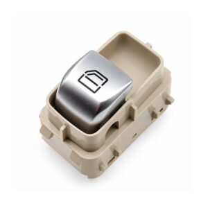 Motokrafta Beige Window Switch Lifter Button with Orange Light – Compatible with Mercedes-Benz C-Class  ( 2016+) | Power Window Control Button
