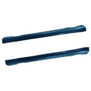 Motokrafta C63 AMG Style Black Side Skirt Splitter Running Board – Compatible with Mercedes-Benz C-Class W204 (2011–2014) | Side Skirt Extension