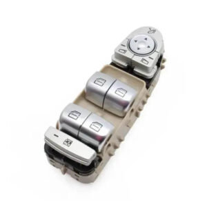 Motokrafta Beige Main Window Switch Lifter Button – Compatible with Mercedes-Benz C-Class W205 & GLC W253 (2016) | Power Window Control Button