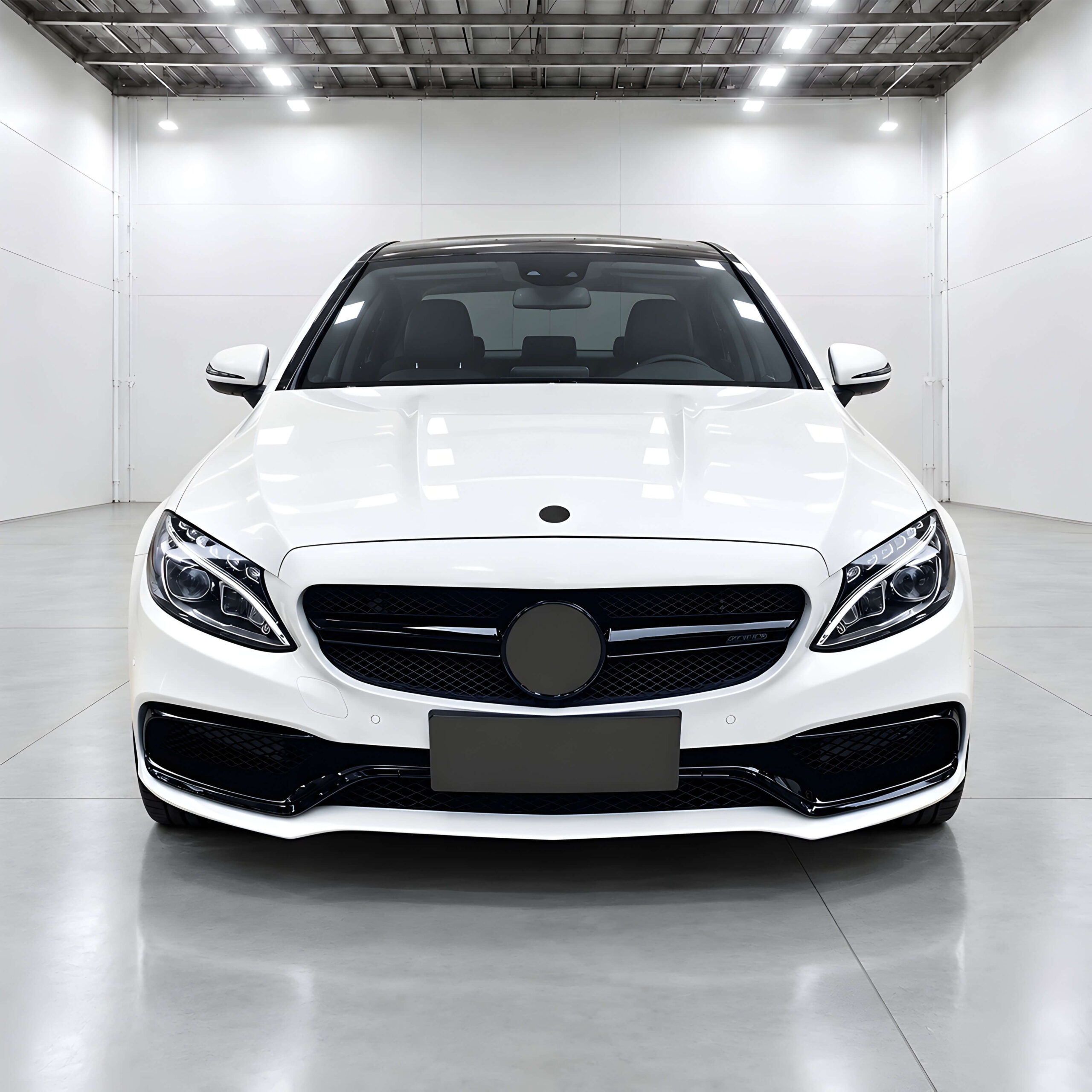 Motokrafta C63 AMG Style Aluminum Front Bonnet Hood – Compatible with Mercedes-Benz C-Class W205/C205 Coupe (2015–2021) | AMG Performance Hood Upgrade - Image 2