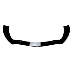 Motokrafta Gloss Black Front Bumper Lip Splitter – Compatible with Mercedes-Benz CLA W117/C117 (2013–2015) | Skirts & Flag Canards