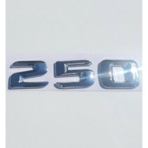 Motokrafta Front Grill Letter Logo Badge Emblem Sticker – Compatible with Mercedes-Benz | Front Grille Emblem