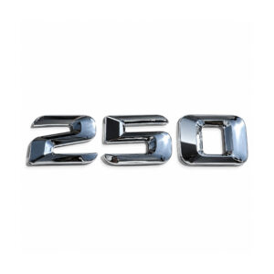 Motokrafta Front Grill Letter Logo Badge Emblem Sticker – Compatible with Mercedes-Benz | Front Grille Emblem