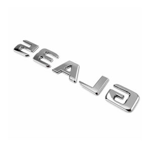 Motokrafta GLA 35 Style Badge Logo Emblem Letter – Compatible with Mercedes-Benz | Rear Trunk Performance Badge