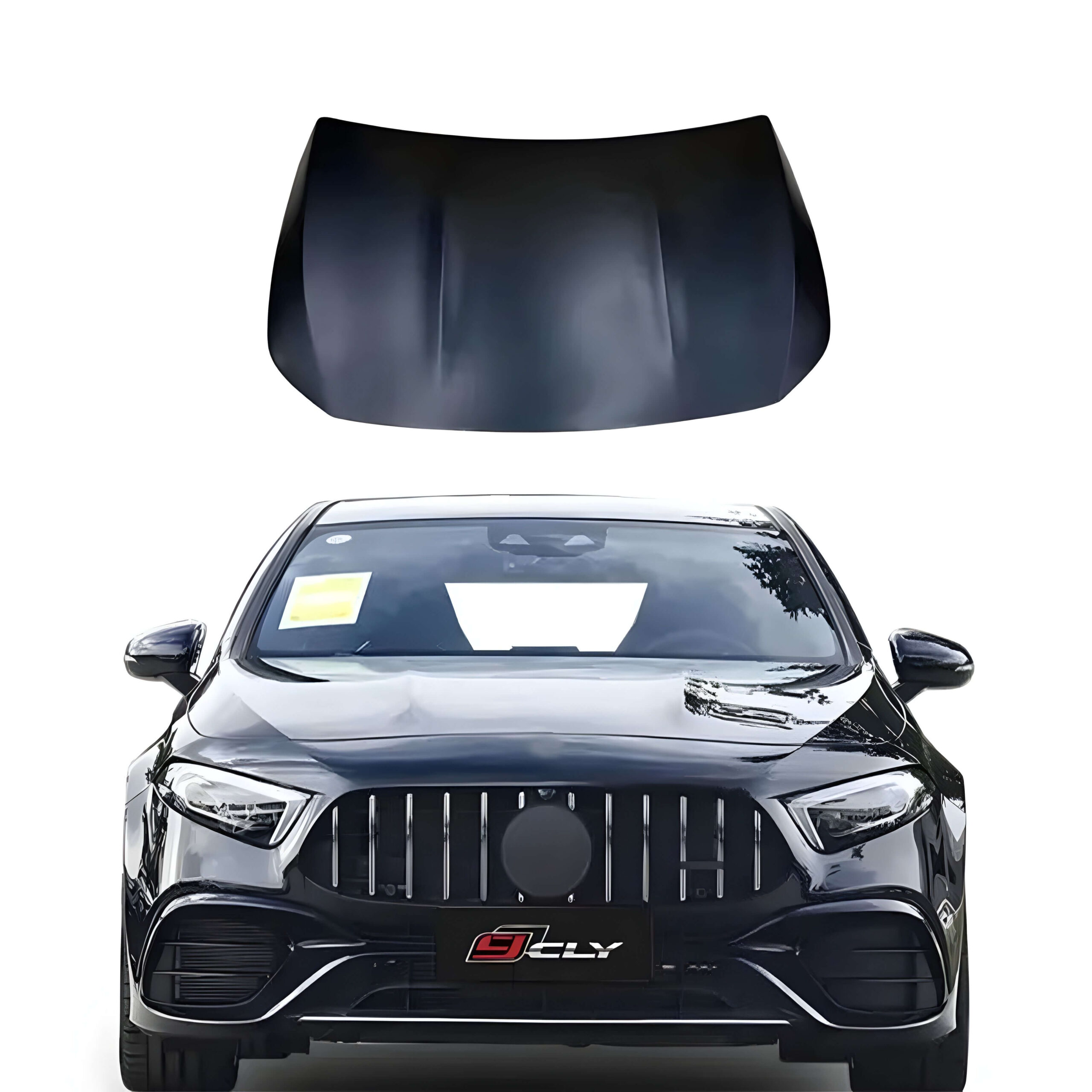 Motokrafta A45 AMG Style Aluminum Engine Hood – Compatible with Mercedes-Benz A-Class W177 A180 A200L A250 | Modified Performance Front Bonnet