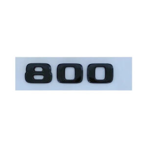 Motokrafta Brabus Style Grill Letter Logo Badge Emblem Sticker – Compatible with Mercedes-Benz | Front Grille Performance Badge