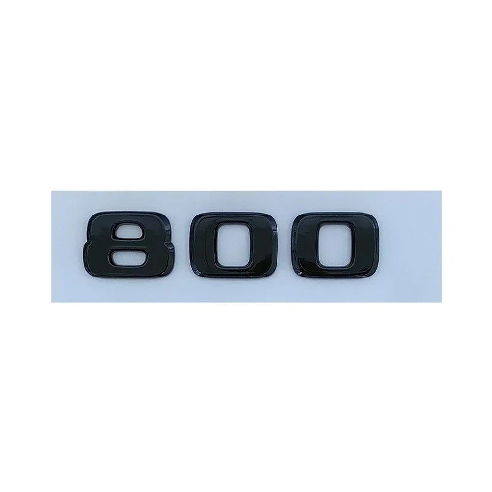 Motokrafta Brabus Style Grill Letter Logo Badge Emblem Sticker – Compatible with Mercedes-Benz | Front Grille Performance Badge