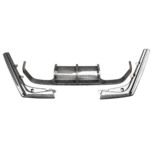 Motokrafta AK Style Gloss Black Rear Bumper Lip Diffuser – Compatible with BMW 3 Series F80/F82 M3/M4 (2012–2018) | Splitter Skirts AR-BM-0180