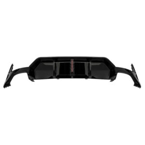 Motokrafta F1 Style Carbon Fiber Rear Bumper Lip Diffuser with LED Light – Compatible with BMW 3 Series G20 LCI (2023+) | Splitter Skirts