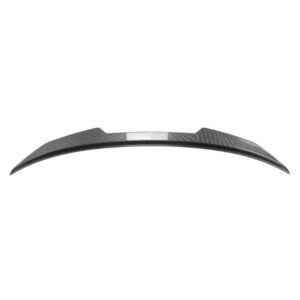 Motokrafta M3 Style Real Carbon Fiber Rear Trunk Wing Spoiler – Compatible with BMW 3 Series F30/F80 (2012–2018) | Boot Roof Lip