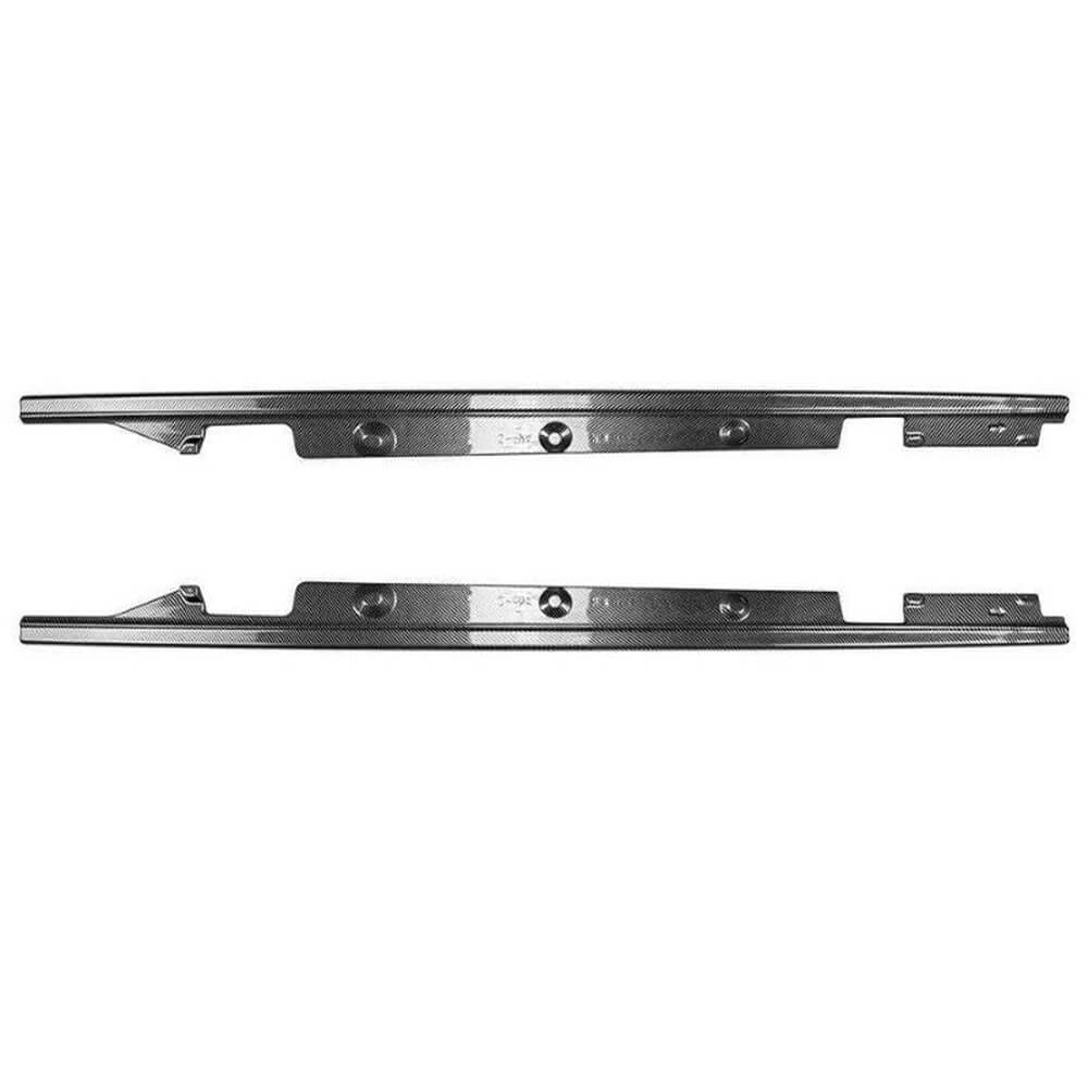 Motokrafta Sport Style Side Skirts Splitter Running Board Trim – Compatible with BMW 3 Series E46 (1998–2005) | Side Skirt Extension