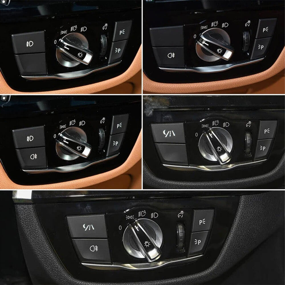 Motokrafta Headlight Rotary Switch Knob Button – Compatible with BMW 5 Series G30 (2017–2023) | Headlamp Fog Light Control - Image 2