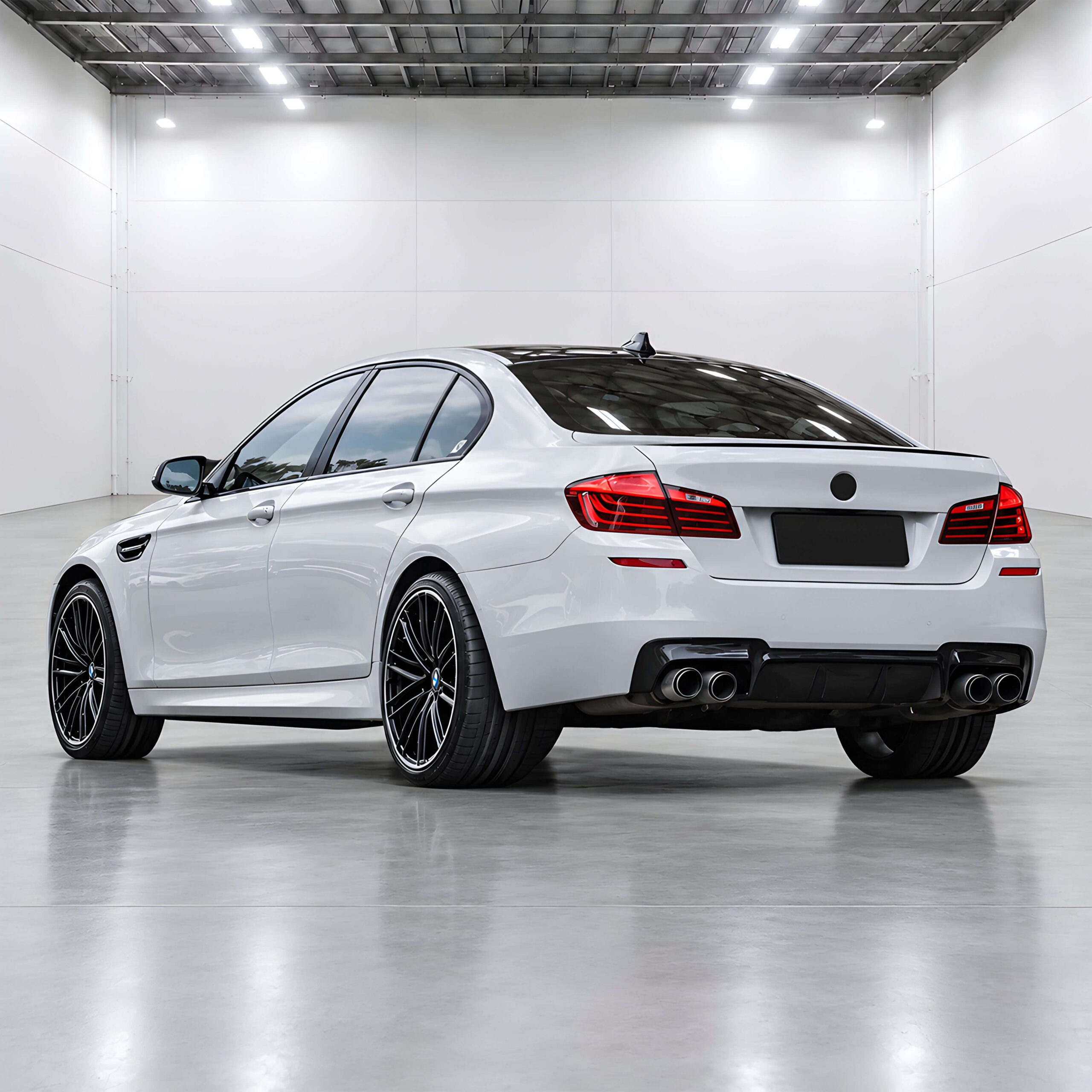 Motokrafta F10-013 GC M Sport M5 Style Side Skirts Splitter Running Board – Compatible with BMW 5 Series F10 (2010–2017) | Side Step Extension - Image 2