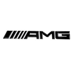 Motokrafta 5cm Steering Wheel Trim Cover Logo Badge Emblem Sticker – Compatible with Mercedes-Benz| Steering Wheel Letter Badge