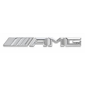 Motokrafta AMG Style Badge Emblem Logo Letter – Compatible with Mercedes-Benz | Exterior Styling Logo Badge