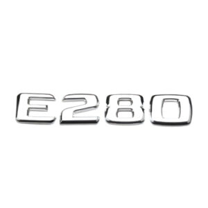 Motokrafta Chrome Trunk Letters Emblem Logo Badge – Compatible with Mercedes-Benz G55| Boot Decal Sticker