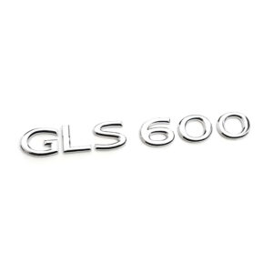 Motokrafta Chrome Trunk Letters Emblem Logo Badge – Compatible with Mercedes-Benz GLS600 | Boot Decal Sticker