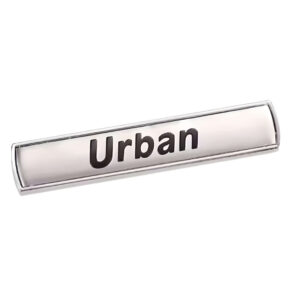 Motokrafta BMW Urban Fender Badge Emblem Logo Letter – Compatible with| Side Fender Trim Badge