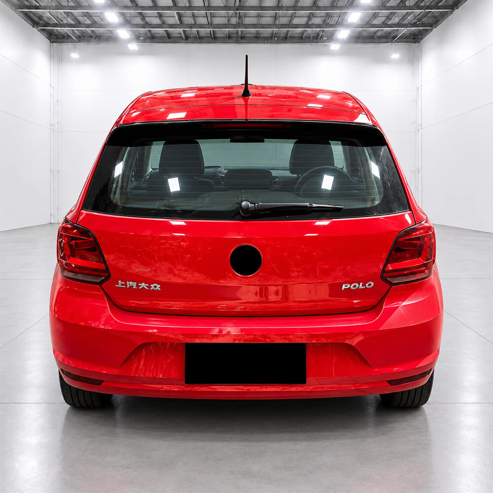 Motokrafta Glossy Black Rear Trunk Wing Spoiler – Compatible with Volkswagen Polo (2010–2025) | Boot Lip - Image 2