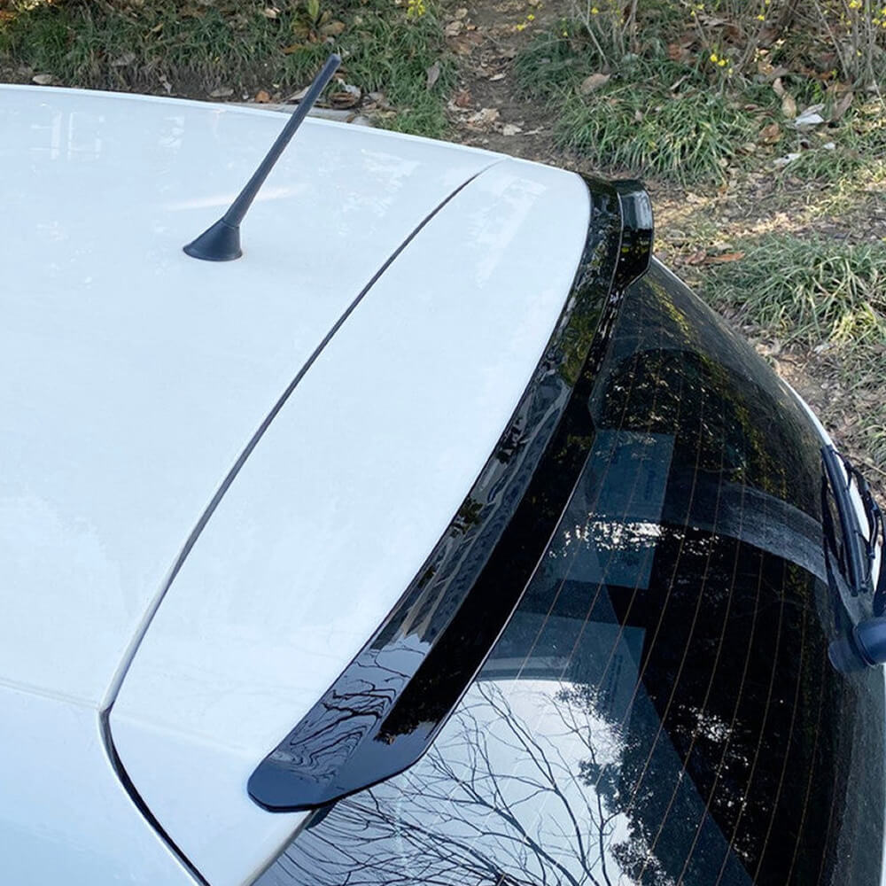 Motokrafta Max Style Carbon Fiber Rear Trunk Wing Spoiler – Compatible with Volkswagen Polo (2009–2024) | Boot Roof Lip - Image 2