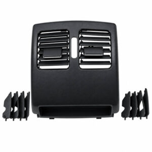 Motokrafta Rear AC Vent Grille Assembly – Compatible with Mercedes-Benz C-Class W204 (2007–2013) | Black Rear Center Console Air Conditioner Vent