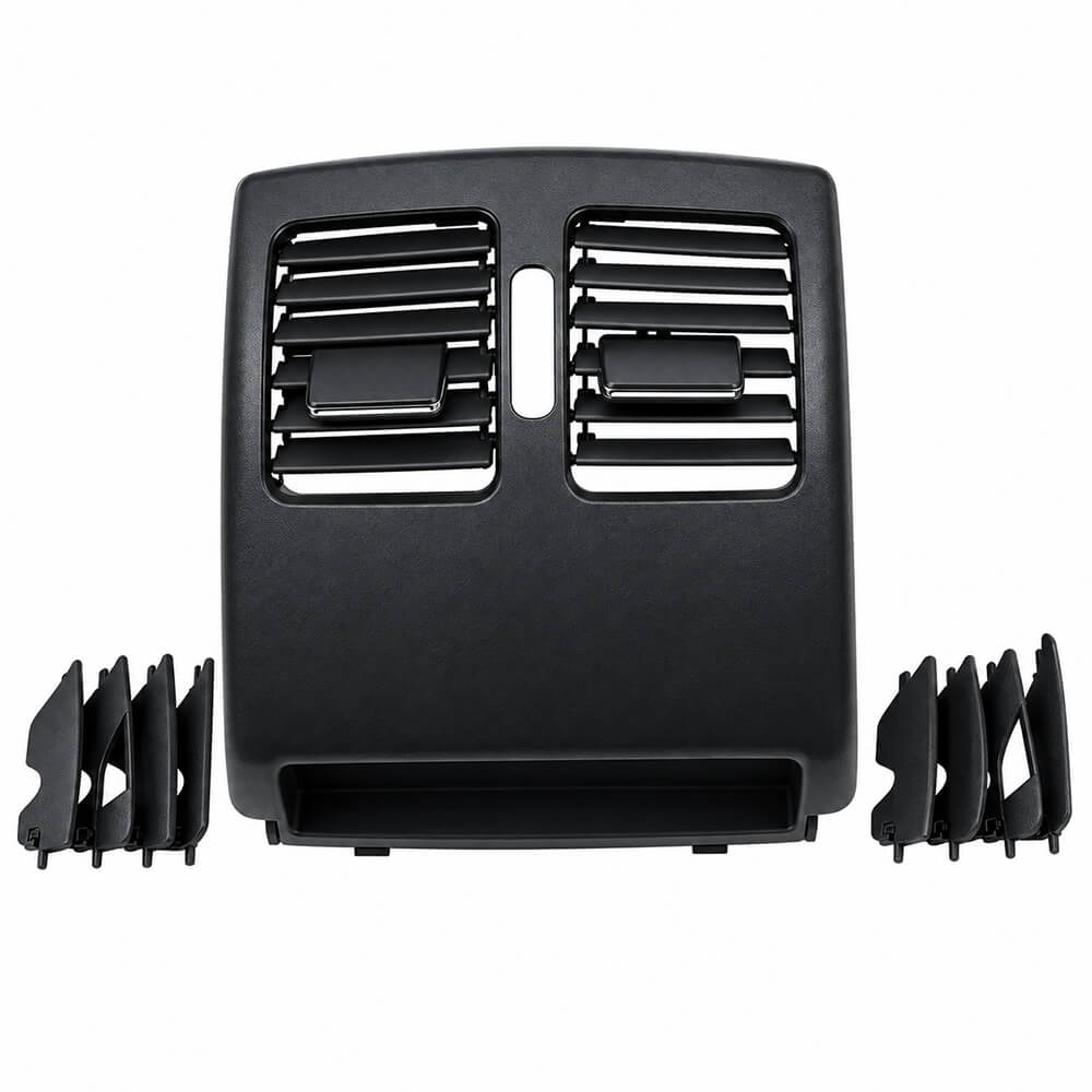 Motokrafta Rear AC Vent Grille Assembly – Compatible with Mercedes-Benz C-Class W204 (2007–2013) | Black Rear Center Console Air Conditioner Vent