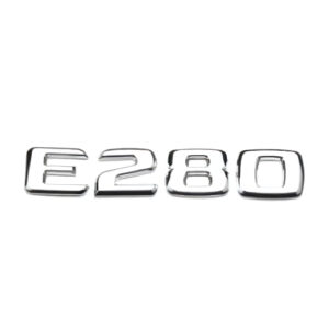 Motokrafta Chrome Trunk Letters Emblem Logo Badge – Compatible with Mercedes-Benz G55| Boot Decal Sticker