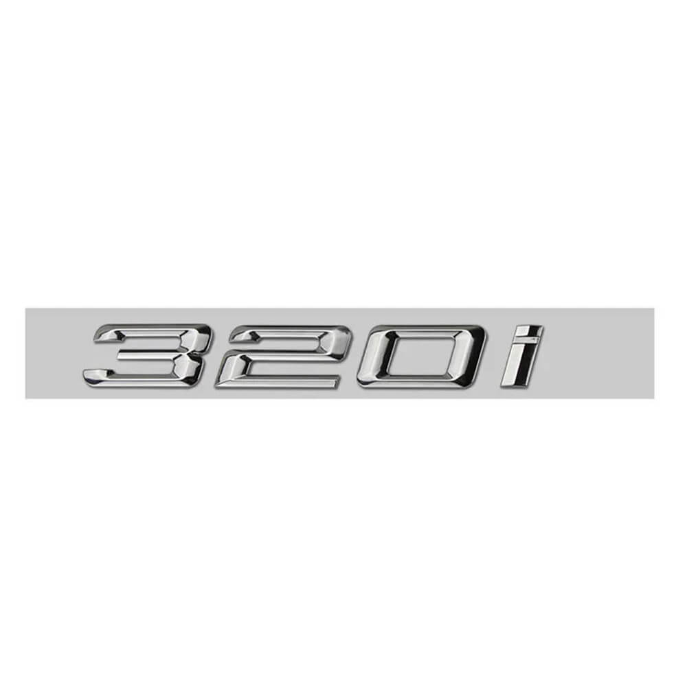 Motokrafta Turbo 4MATIC Black Letter Logo Badge Emblem Sticker Pair – Compatible with Mercedes-Benz | 2PCS Side Fender Badge
