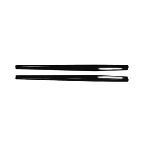 Motokrafta ZST-569 Glossy Black Side Skirt Running Board Side Lips Splitter – Compatible with Mercedes-Benz A-Class W176 (2013–2018) | Side Skirt Extension