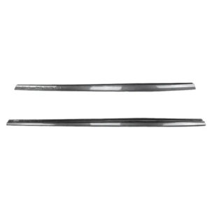 Motokrafta ZST-569 Carbon Fiber Look Side Skirt Running Board Side Lips Splitter – Compatible with Mercedes-Benz A-Class W176 (2013–2018) | Side Skirt Extension