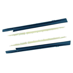 Motokrafta AMG C63 Style Side Skirt Splitter Running Board Upgrade – Compatible with Mercedes-Benz C-Class W206 (2022–2025) | AMG Side Skirt Conversion