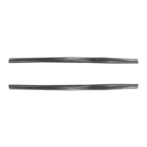 Motokrafta ZST-1353 CF Carbon Fiber Look Black Side Skirt Splitter Trim Running Board – Compatible with Mercedes-Benz Pre-Facelift (2011–2015)