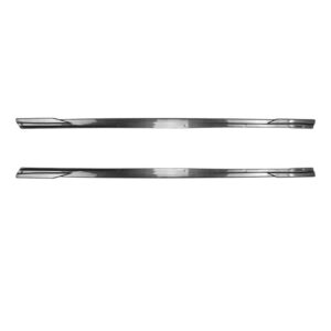 Motokrafta ZST-1490 CF Carbon Fiber Look Side Skirt Splitter Running Board Trim – Compatible with BMW 3 Series F30 (2012–2018) | Side Skirt Extension