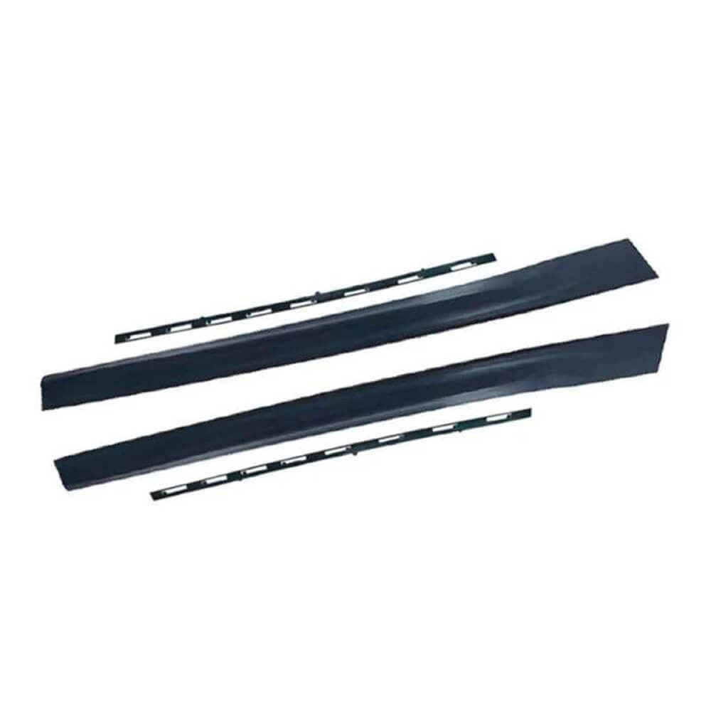 Motokrafta M Sport M Tech Style Side Skirts Splitter Running Board – Compatible with BMW 3 Series E90 (2005–2012) | Side Step Extension