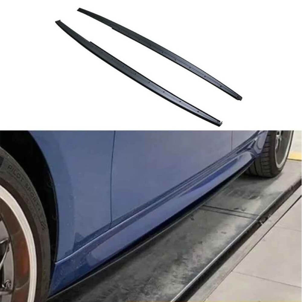 Motokrafta M Performance M Sport MT M5 Style Glossy Black Side Skirt Splitter Extension – Compatible with BMW 5 Series G30 (2018–2023) | Side Skirt Lip - Image 2