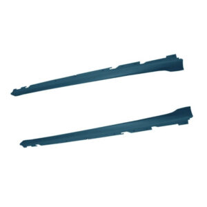 Motokrafta ZST-1490 CF Carbon Fiber Look Side Skirt Splitter Running Board Trim – Compatible with BMW 3 Series F30 (2012–2018) | Side Skirt Extension