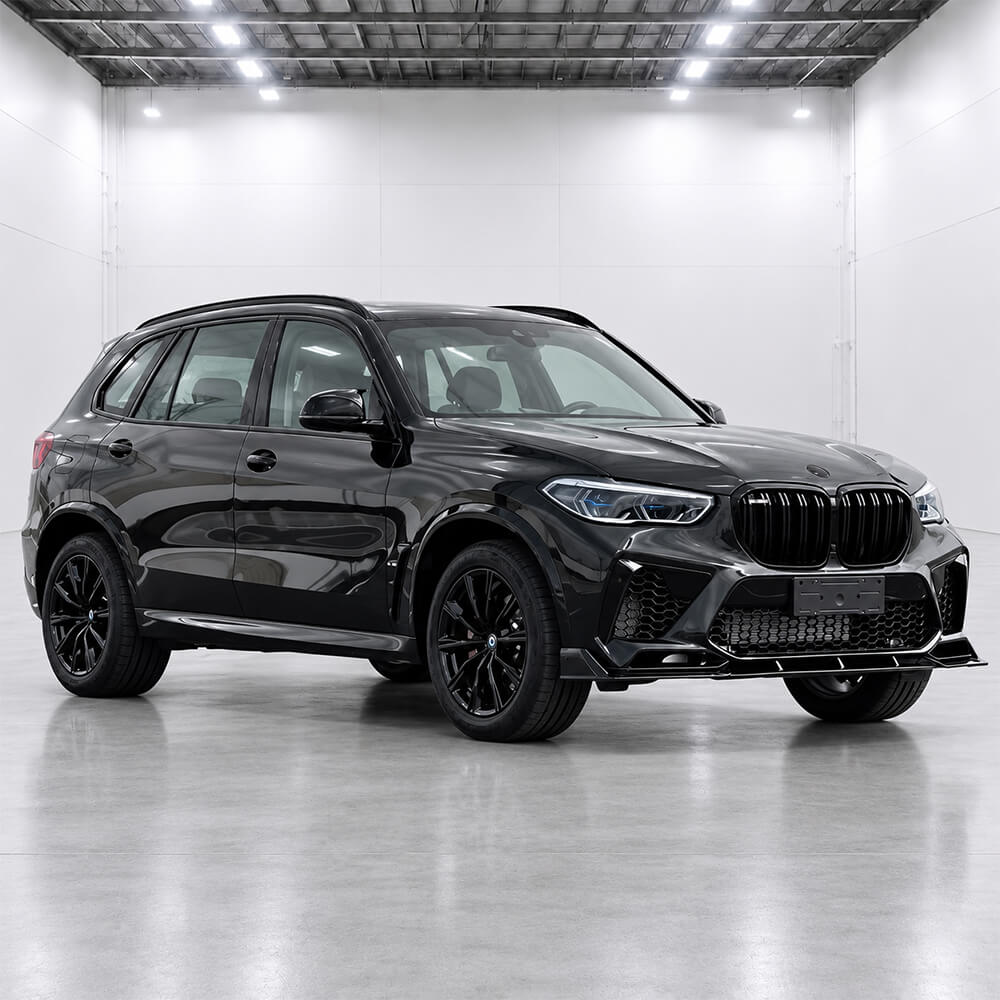 Motokrafta M Sport MT Style Side Skirts Splitter Running Board Side Step – Compatible with BMW X5 G05 (2018–2025) | Side Skirt Upgrade - Image 2
