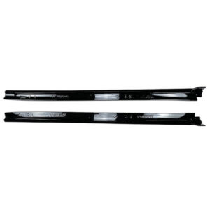 Motokrafta M Sport Style Glossy Black Side Skirts Splitter Running Board – Compatible with BMW X6 F16 (2014–2019) | Side Skirt Extension