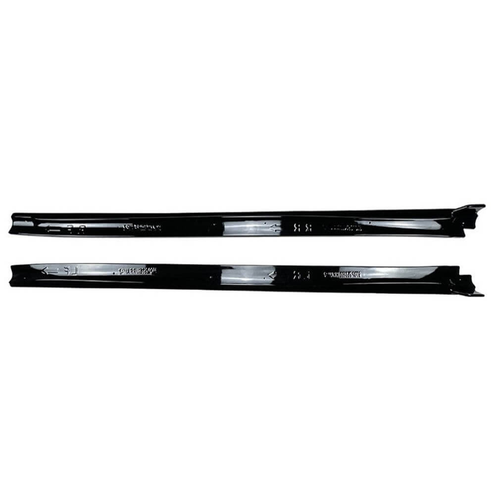 Motokrafta M Sport Style Glossy Black Side Skirts Splitter Running Board – Compatible with BMW X6 F16 (2014–2019) | Side Skirt Extension