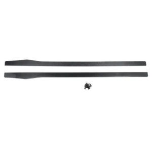 Motokrafta Style Real Carbon Fiber Side Skirts Splitter Running Board – Compatible with Mercedes-Benz C-Class W205 C205 (2015–2021) | Side Skirt Extension