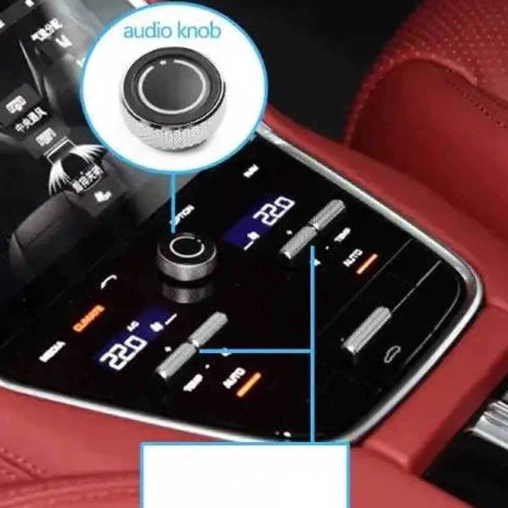 Motokrafta Dashboard Volume Button Knob – Compatible with Porsche Cayenne (2018–2022) | Multimedia Audio Volume Control Knob Replacement - Image 2