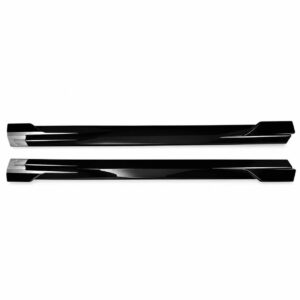 Motokrafta Glossy Black Side Skirt Splitter Trim Running Board – Compatible with Audi Q7 SQ7 MK2.5 (2020+) | Side Skirt Extension