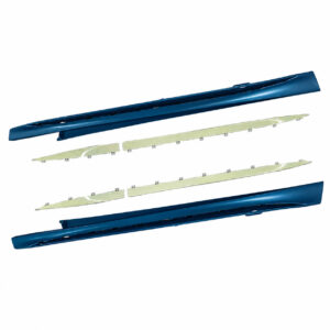 Motokrafta AMG C63 Style Side Skirt Splitter Running Board Upgrade – Compatible with Mercedes-Benz C-Class W206 (2022–2025) | AMG Side Skirt Conversion
